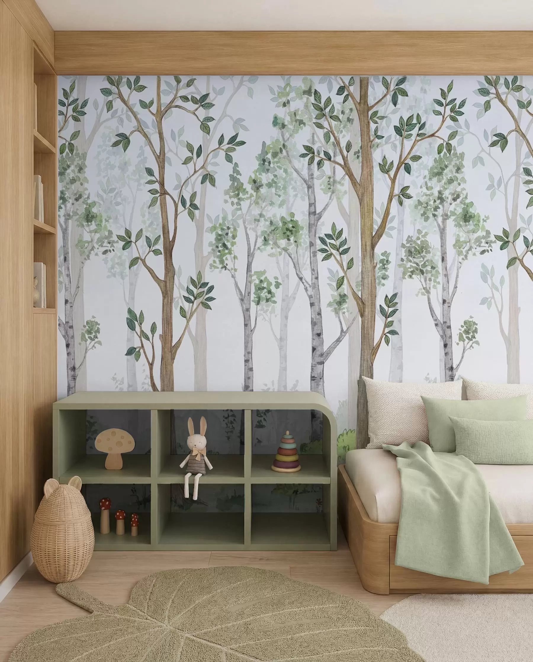 Fotobehang Kleine wonderen in het bos u51424