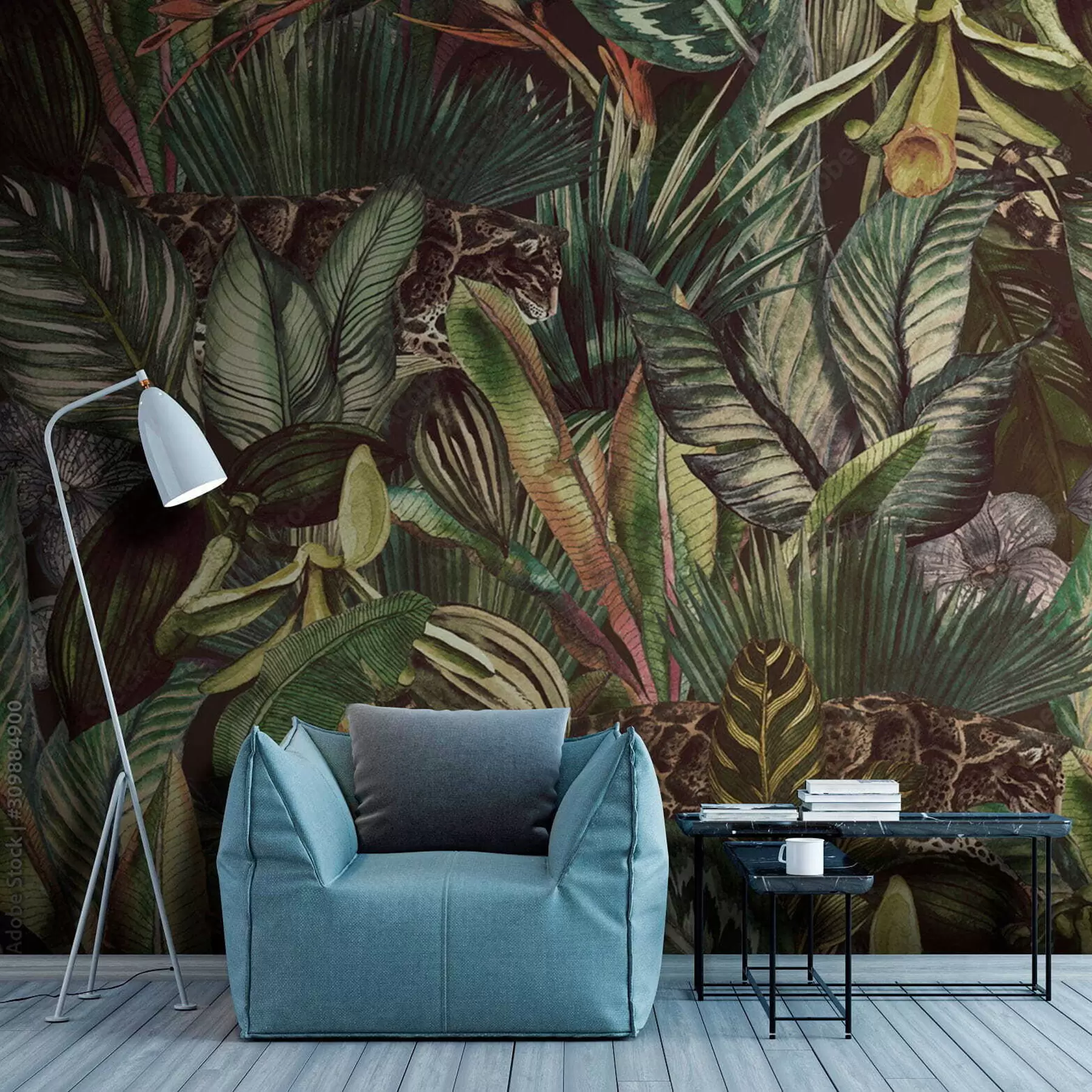 Fotobehang Mysterieuze jungle u51884