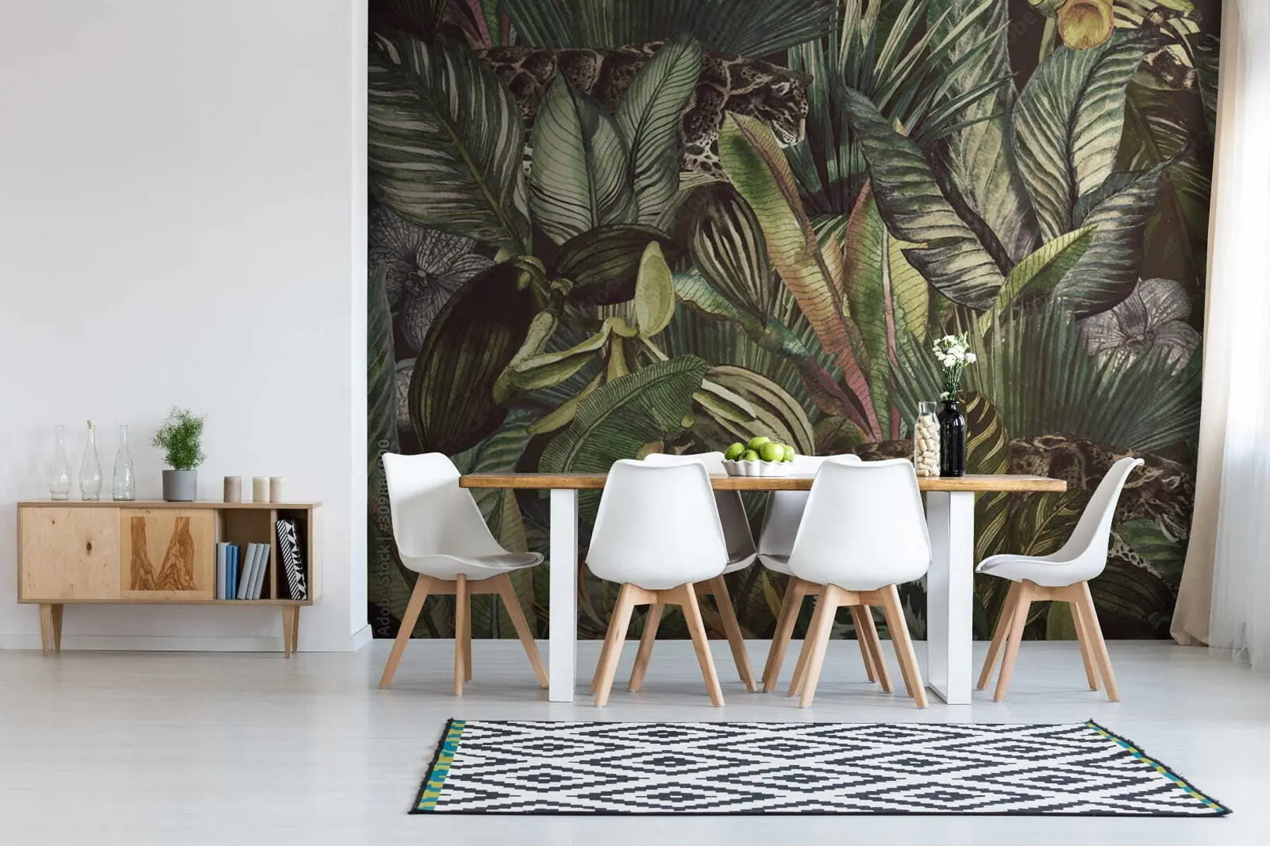 Fotobehang Mysterieuze jungle u51884