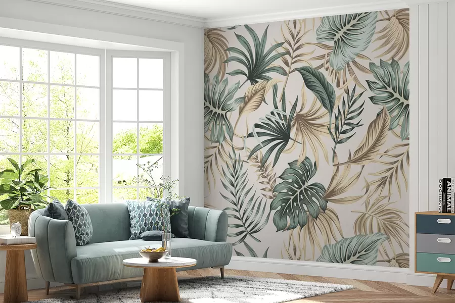 Fotobehang Kleurrijke bladeren u51888