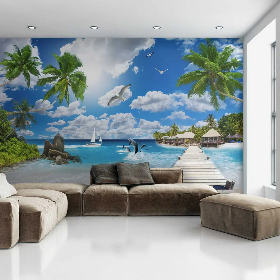 Fotobehang Paradijs eiland u06969