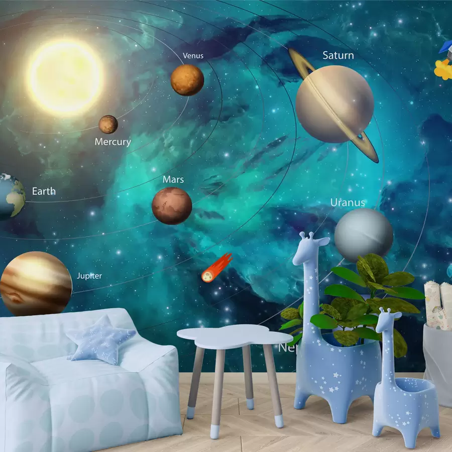 Fotobehang Zonnestelsel u09074
