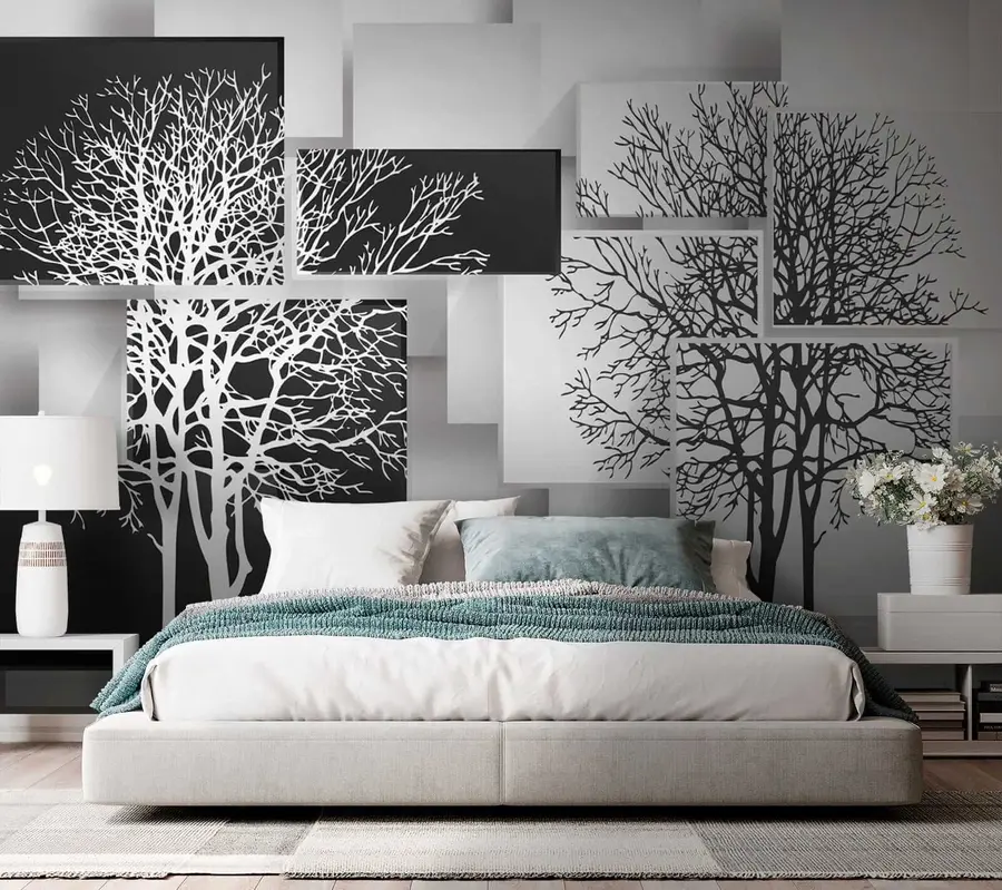 Fotobehang Yin Yan boom u09369