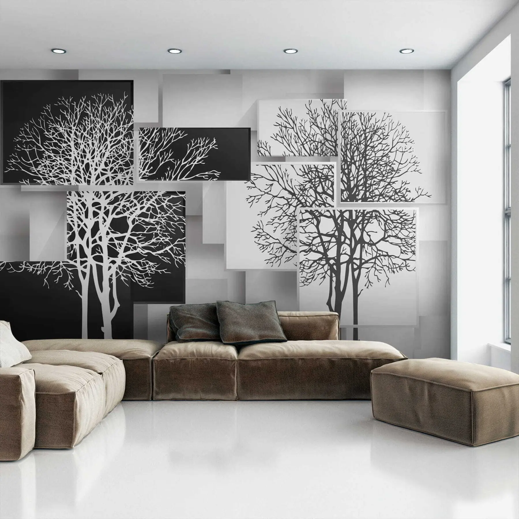 Fotobehang Yin Yan boom u09369