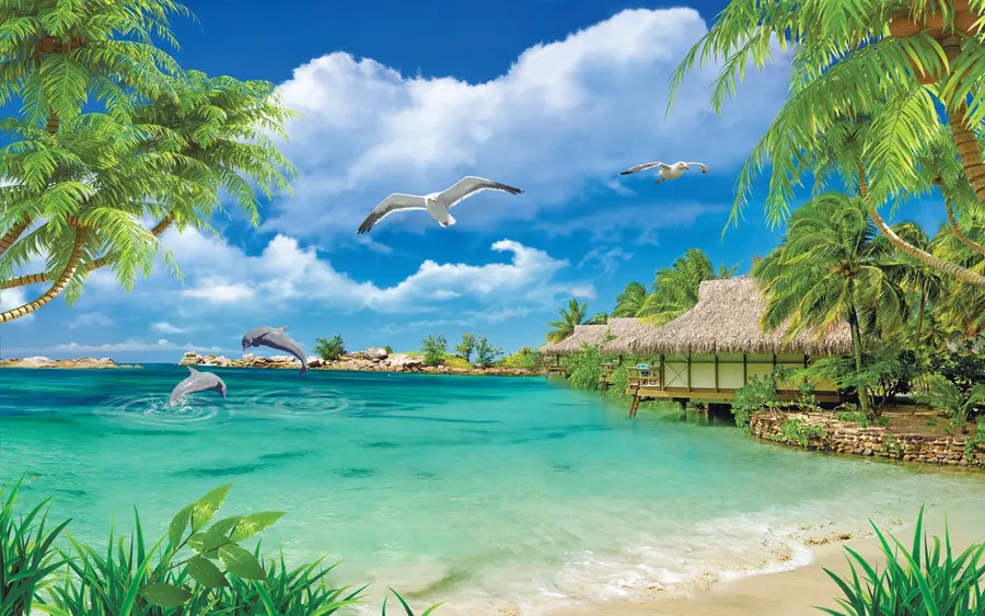 Fotobehang Paradijs eiland u26969