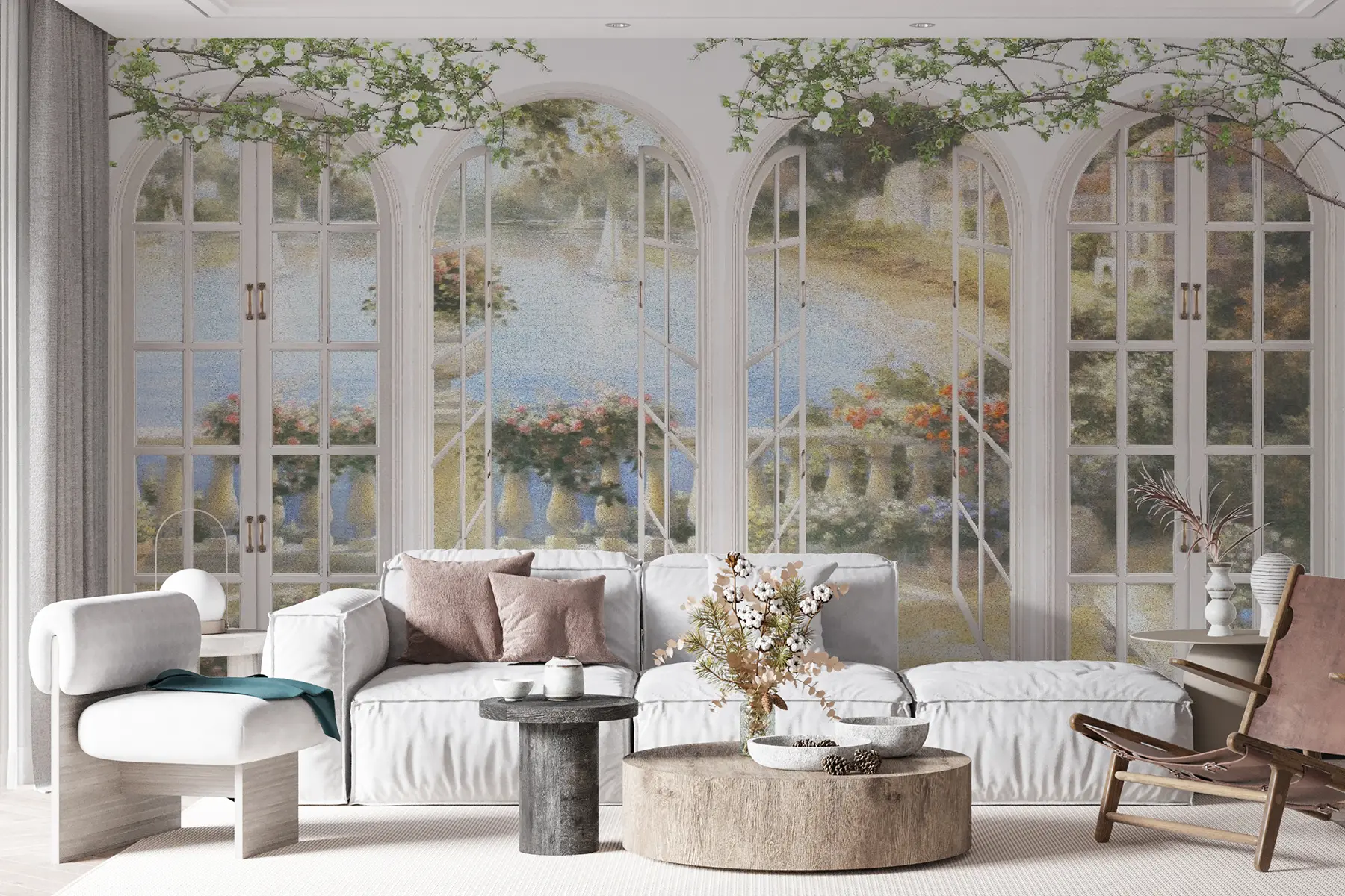 Fotobehang Paradijselijke hoek u21592