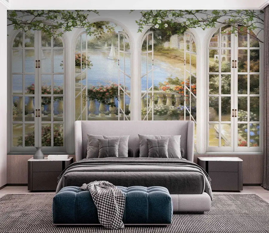 Fotobehang Paradijselijke hoek u21592
