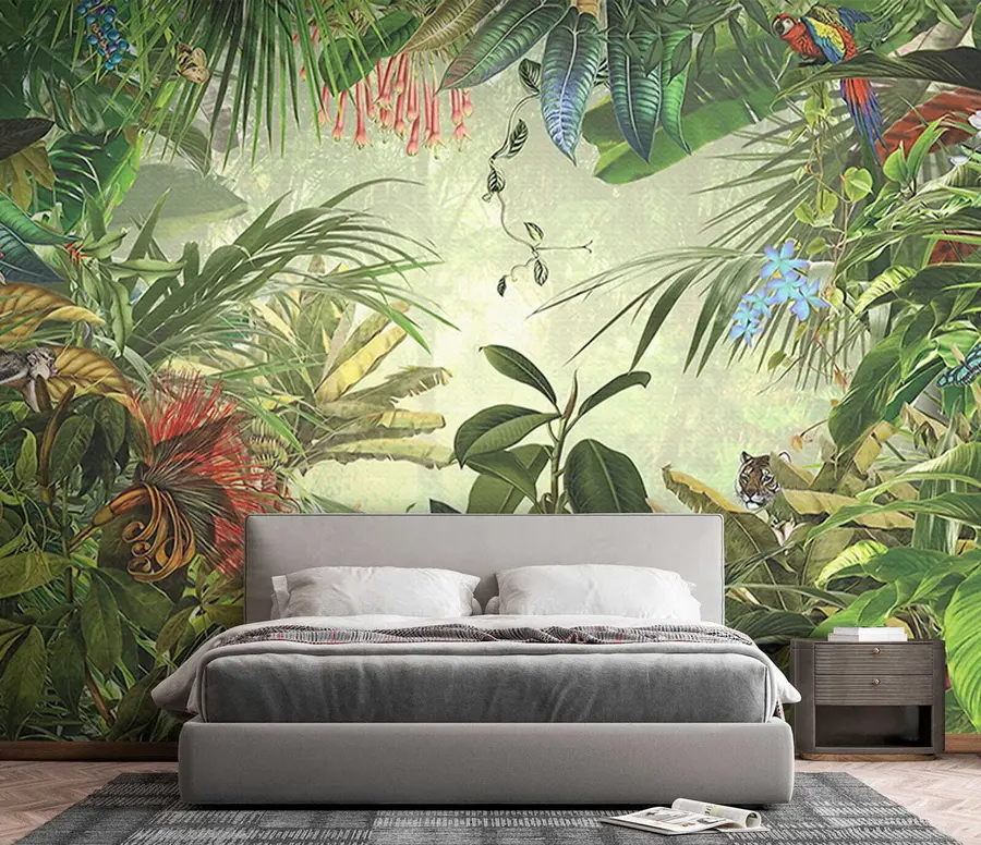 Fotobehang Tropische bladeren u29981