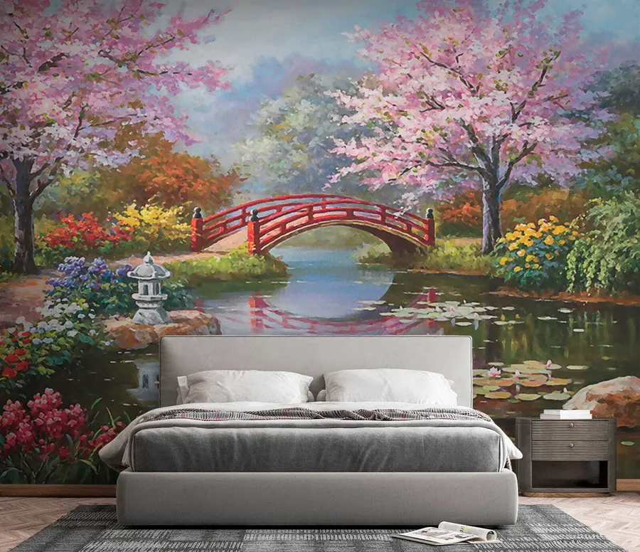 Fotobehang Japanse tuin u35418