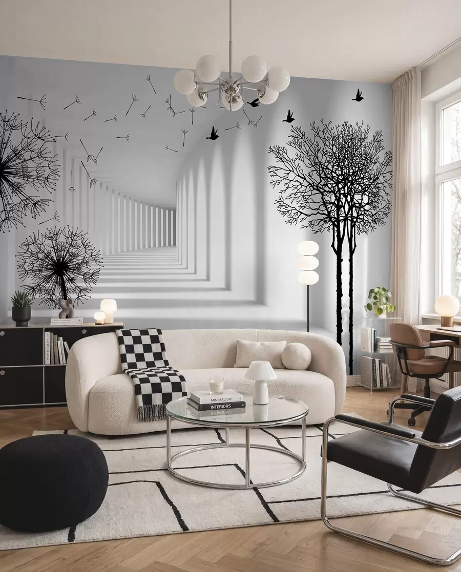 Fotobehang Paardenbloemenportaal u37803