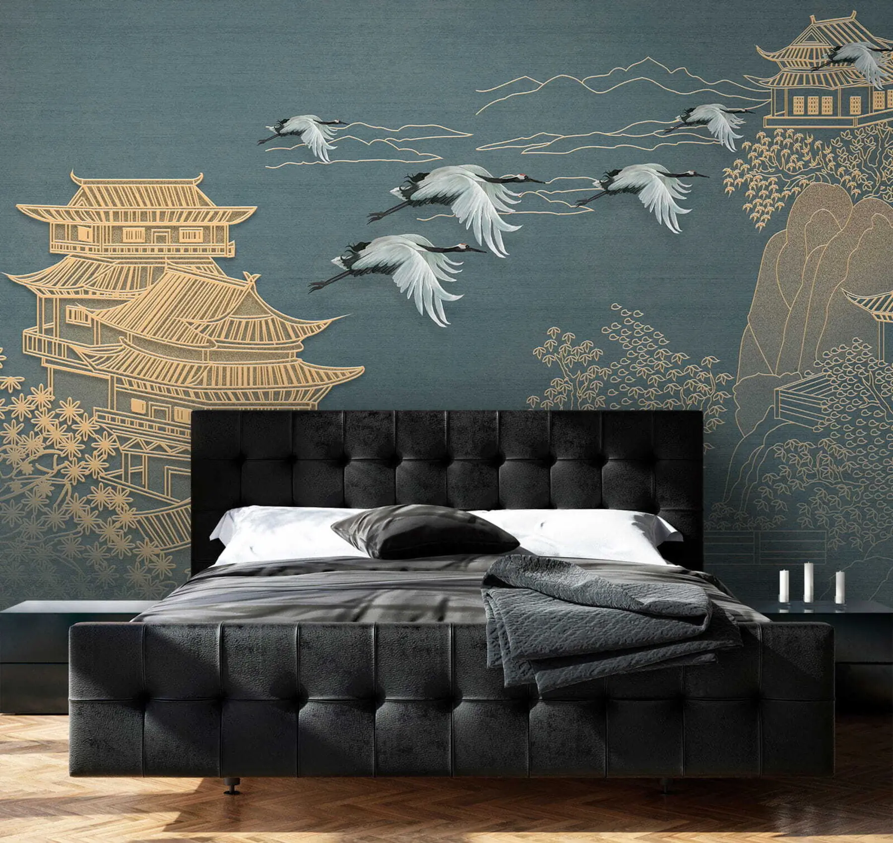Fotobehang Tekening in Japanse stijl u38720