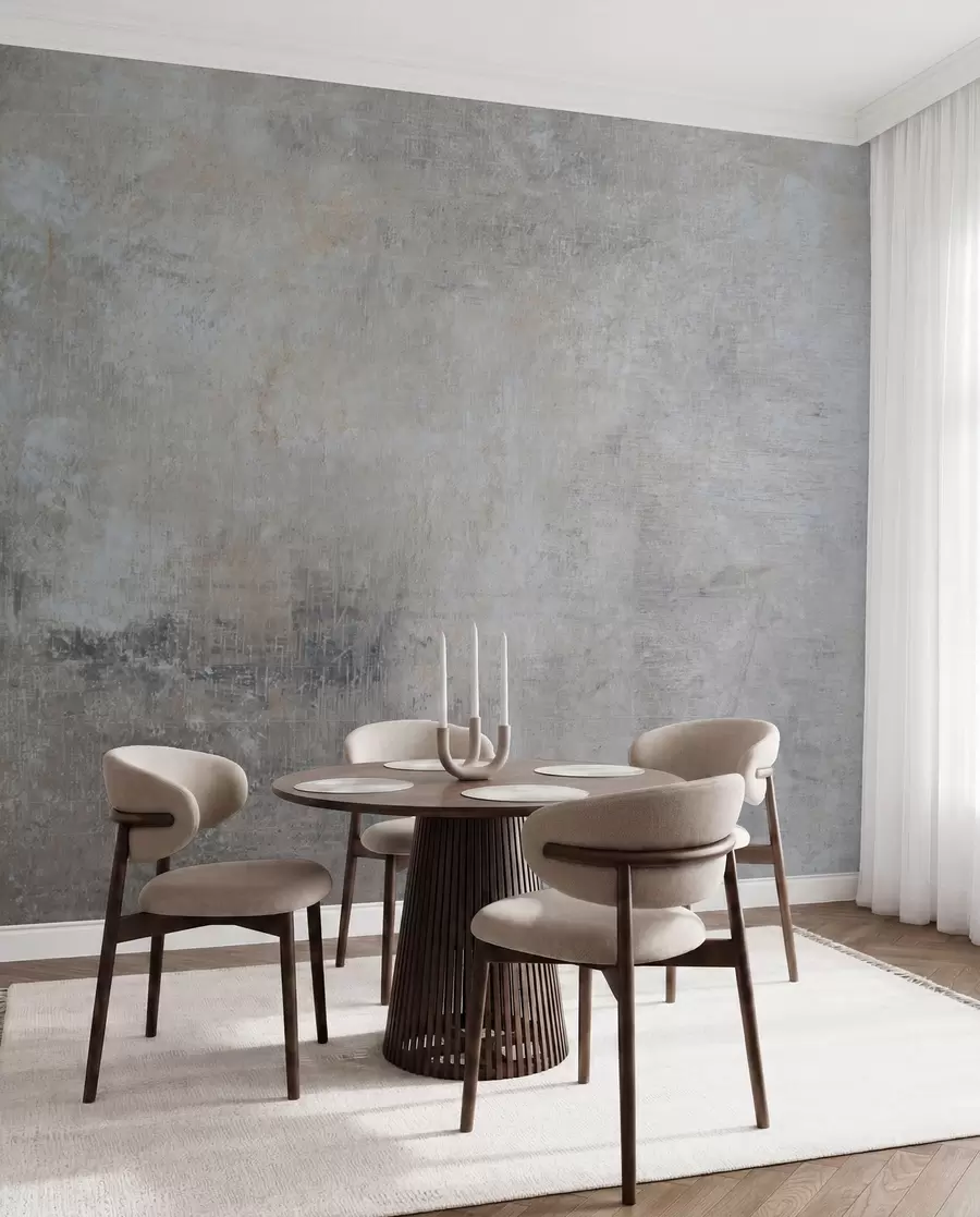 Fotobehang Beton in koel grijs u47663