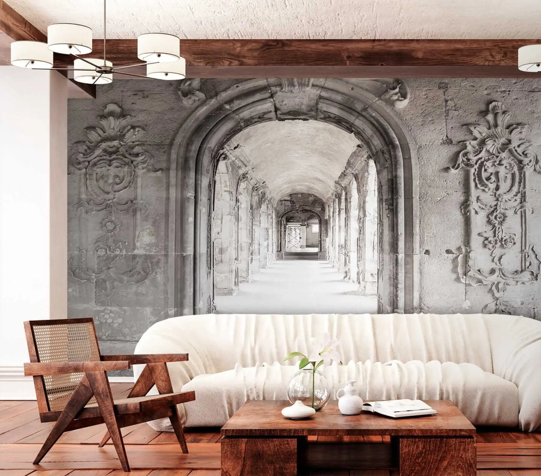 Fotobehang Oude boog u50439