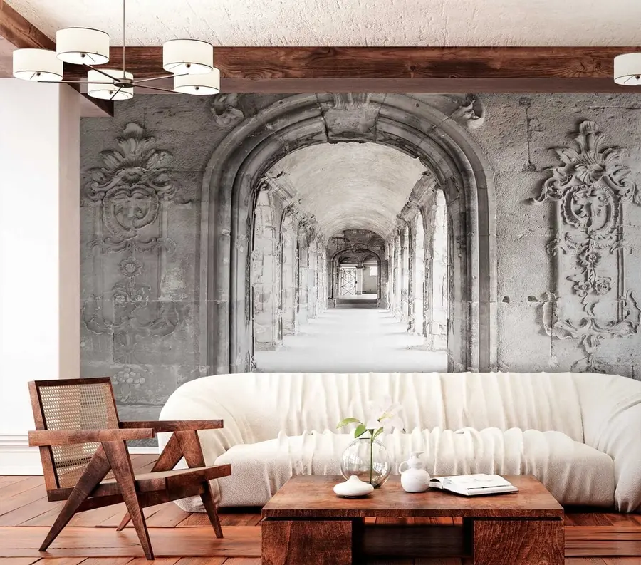 Fotobehang Oude boog u50439