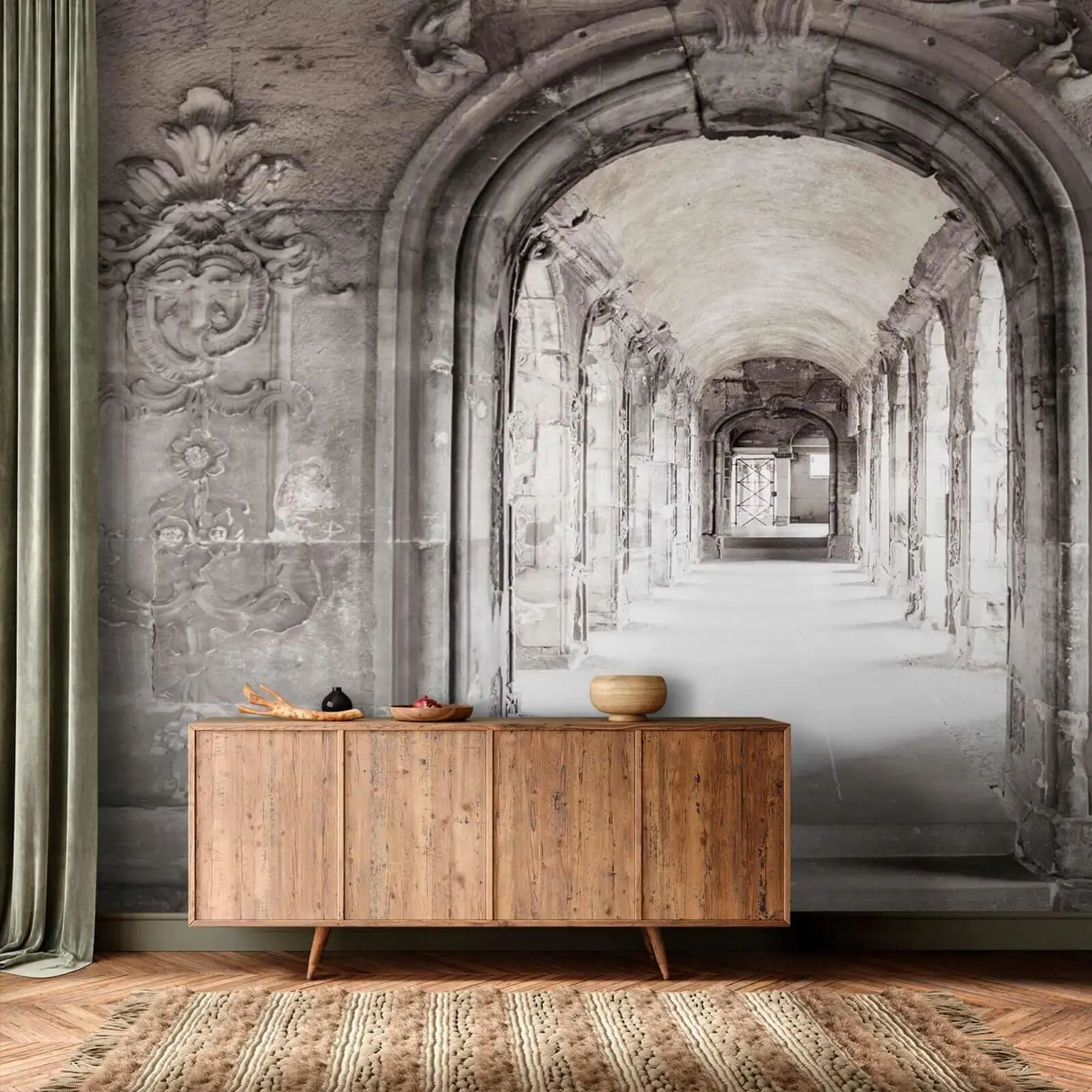 Fotobehang Oude boog u50439