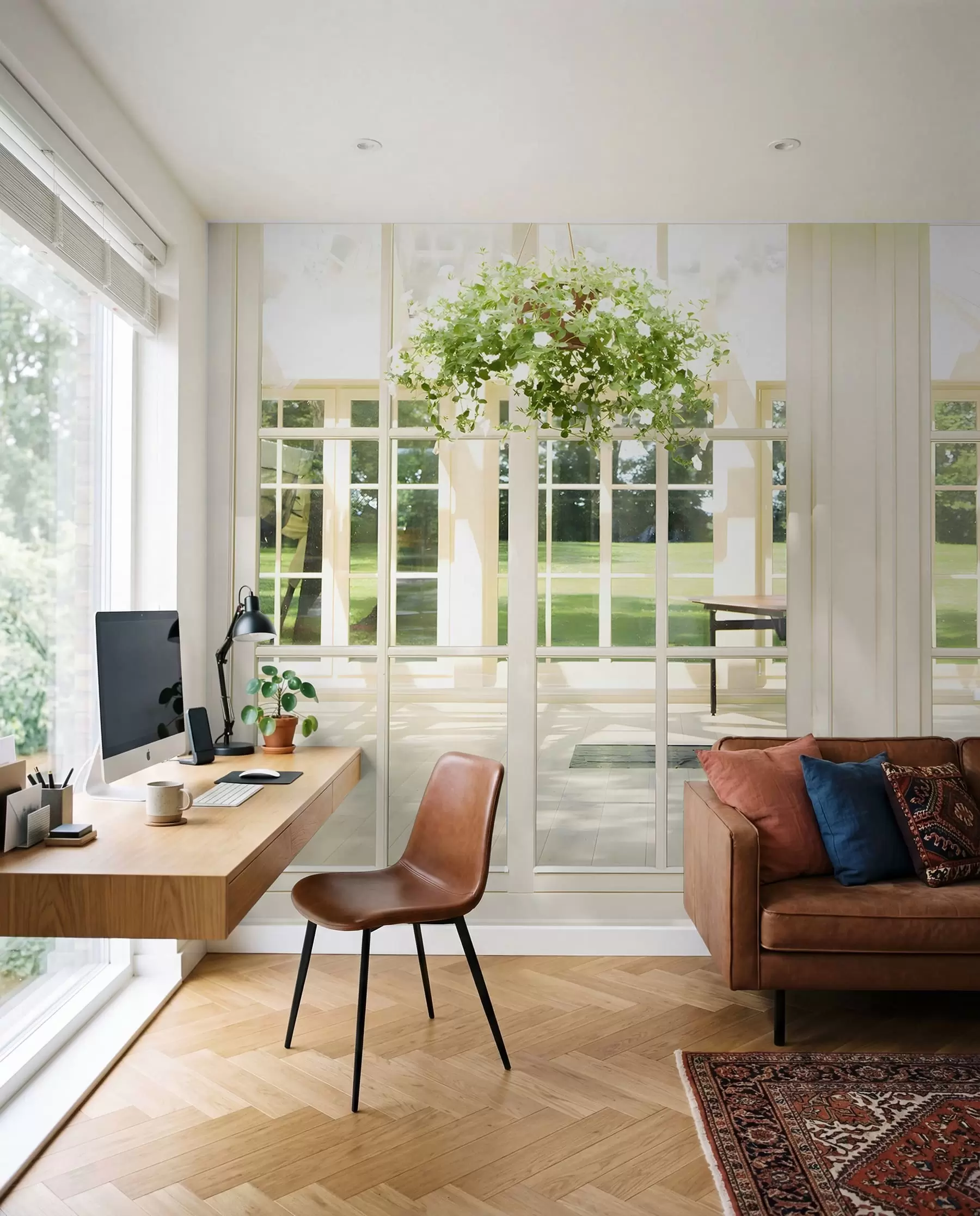 Fotobehang Zonnige oranjerie u52614