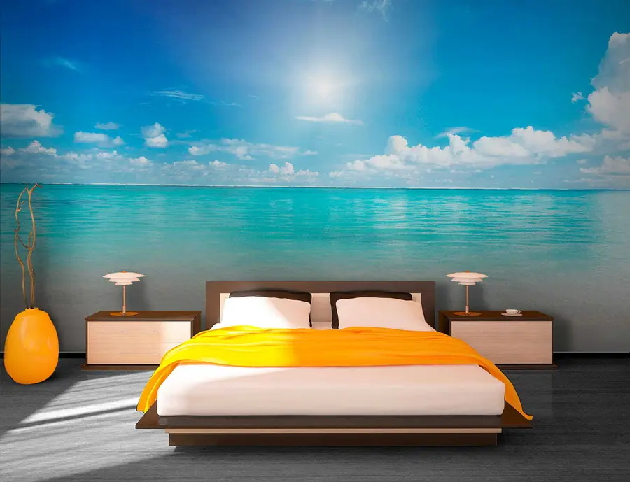 Fotobehang Op het vakantieoord u52628