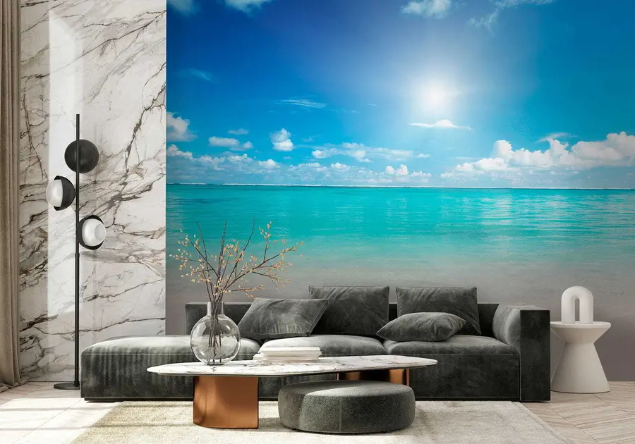 Fotobehang Op het vakantieoord u52628