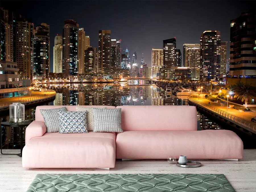 Fotobehang De sfeer van de stad u53311