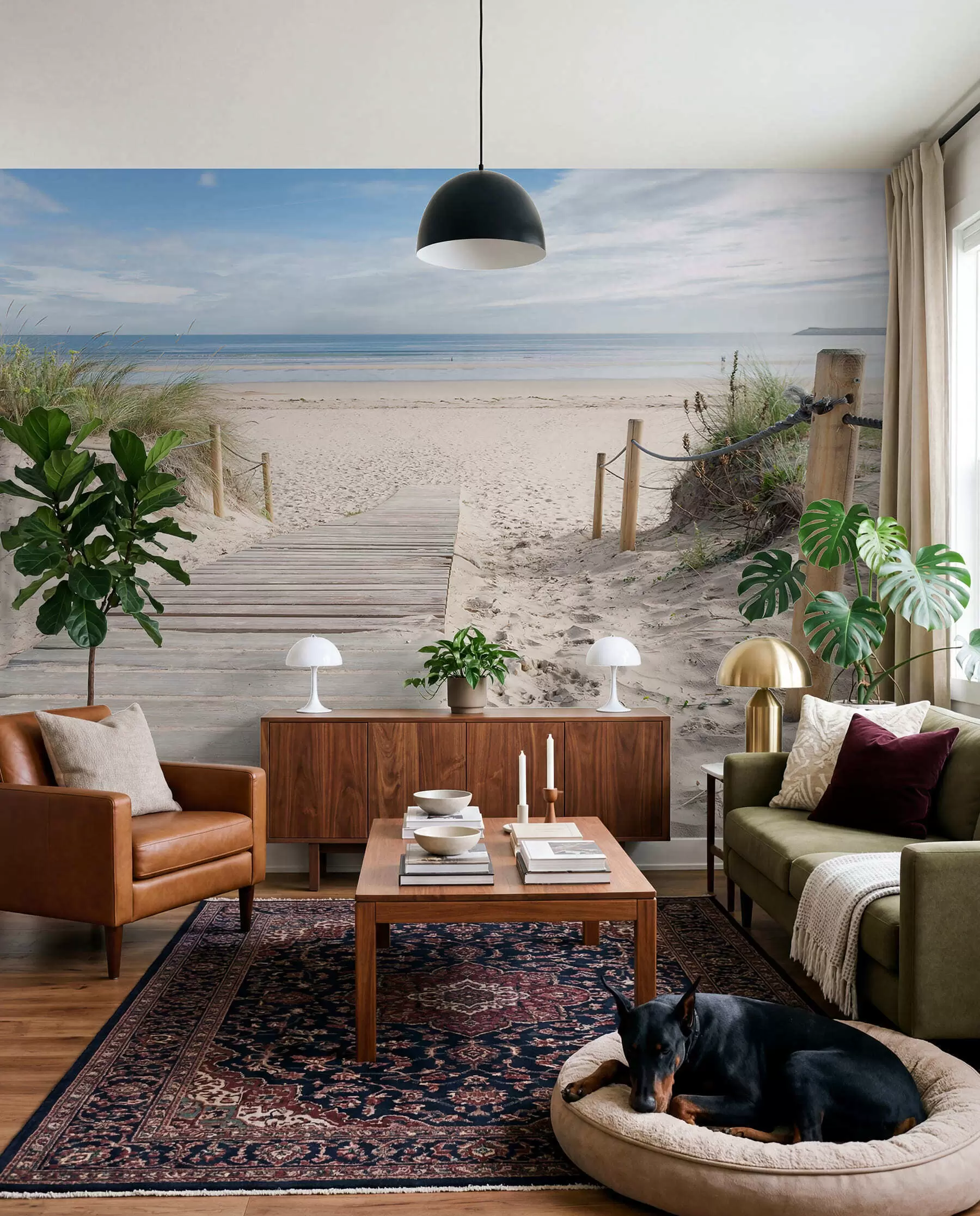 Fotobehang Duinpad u54357