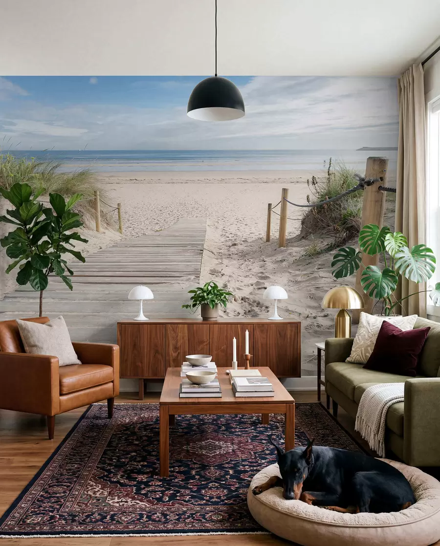 Fotobehang Duinpad u54357