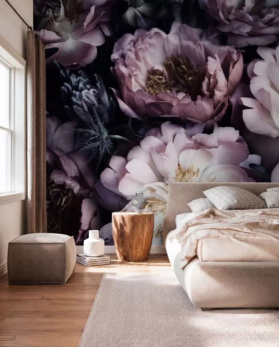 Fotobehang Pioenrozen u55074