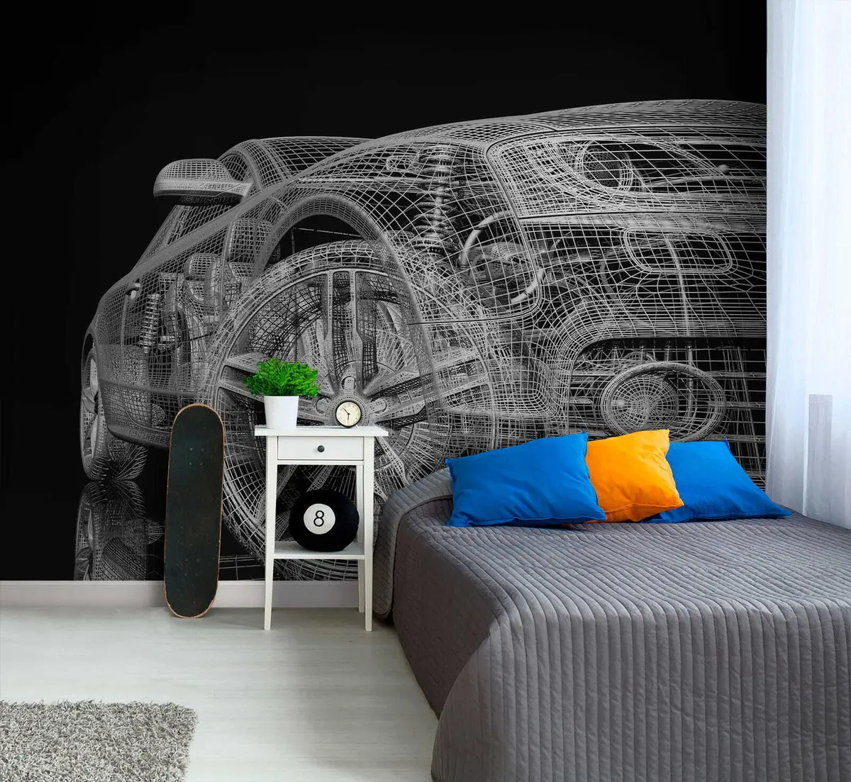 Fotobehang Het automodel u55785