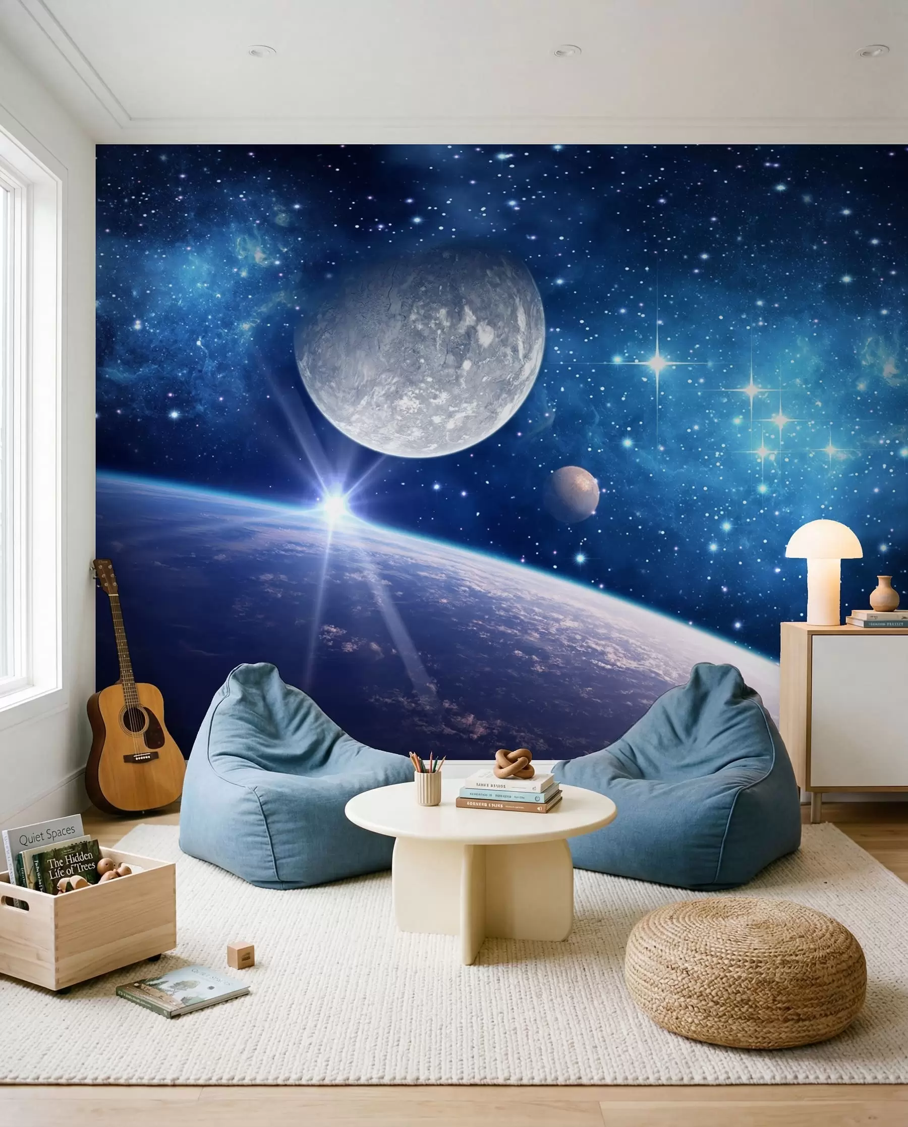 Fotobehang Voorbij de maan u57785