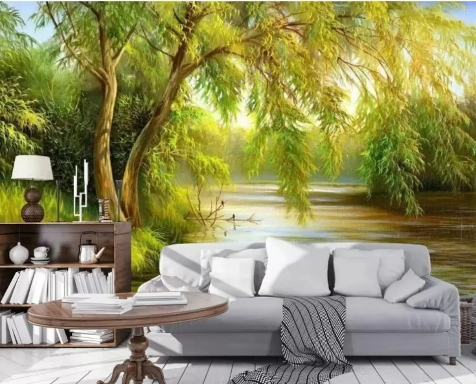 Fotobehang Wijze boom u62865