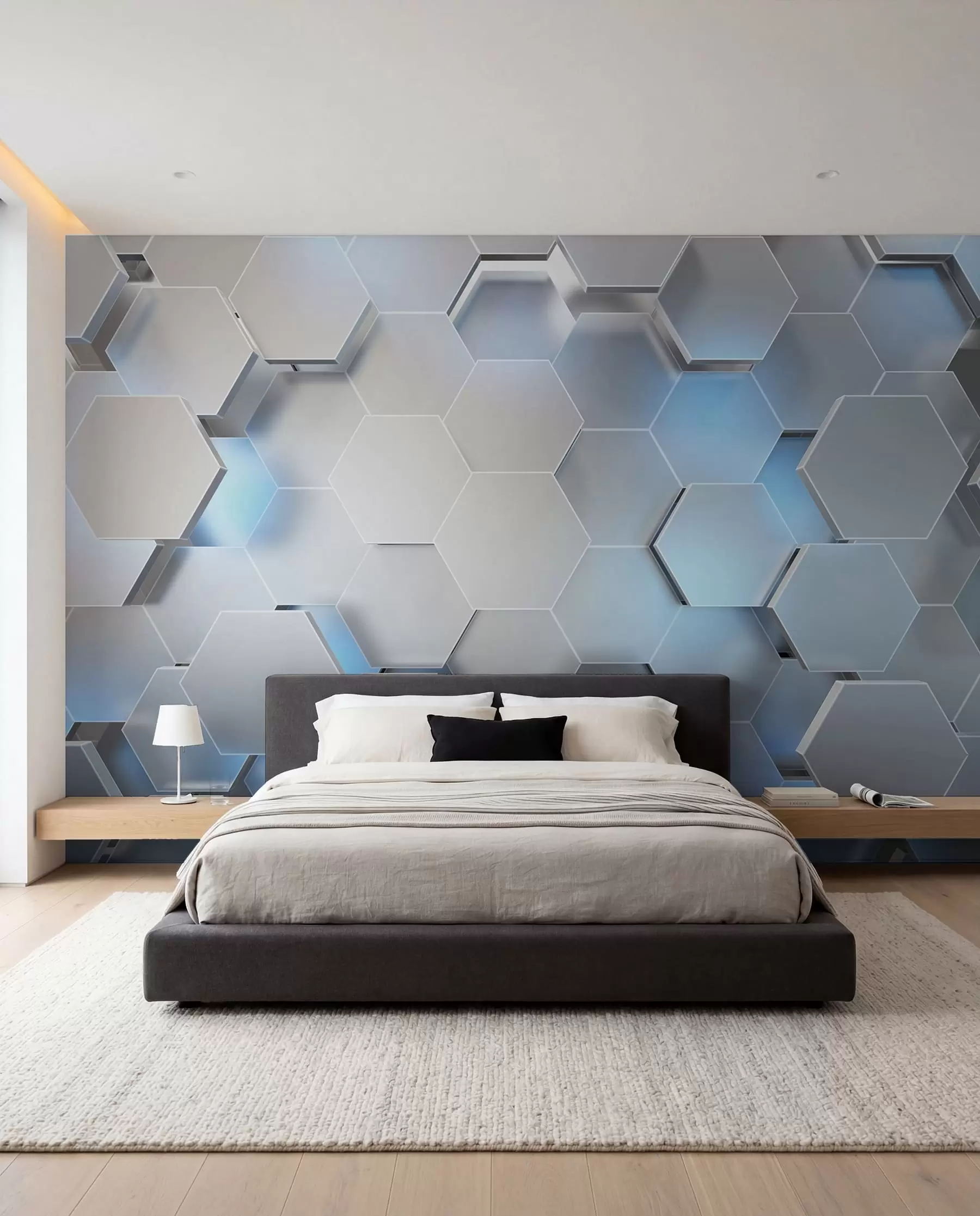 Fotobehang Azuur, blauw en rechthoek u59733