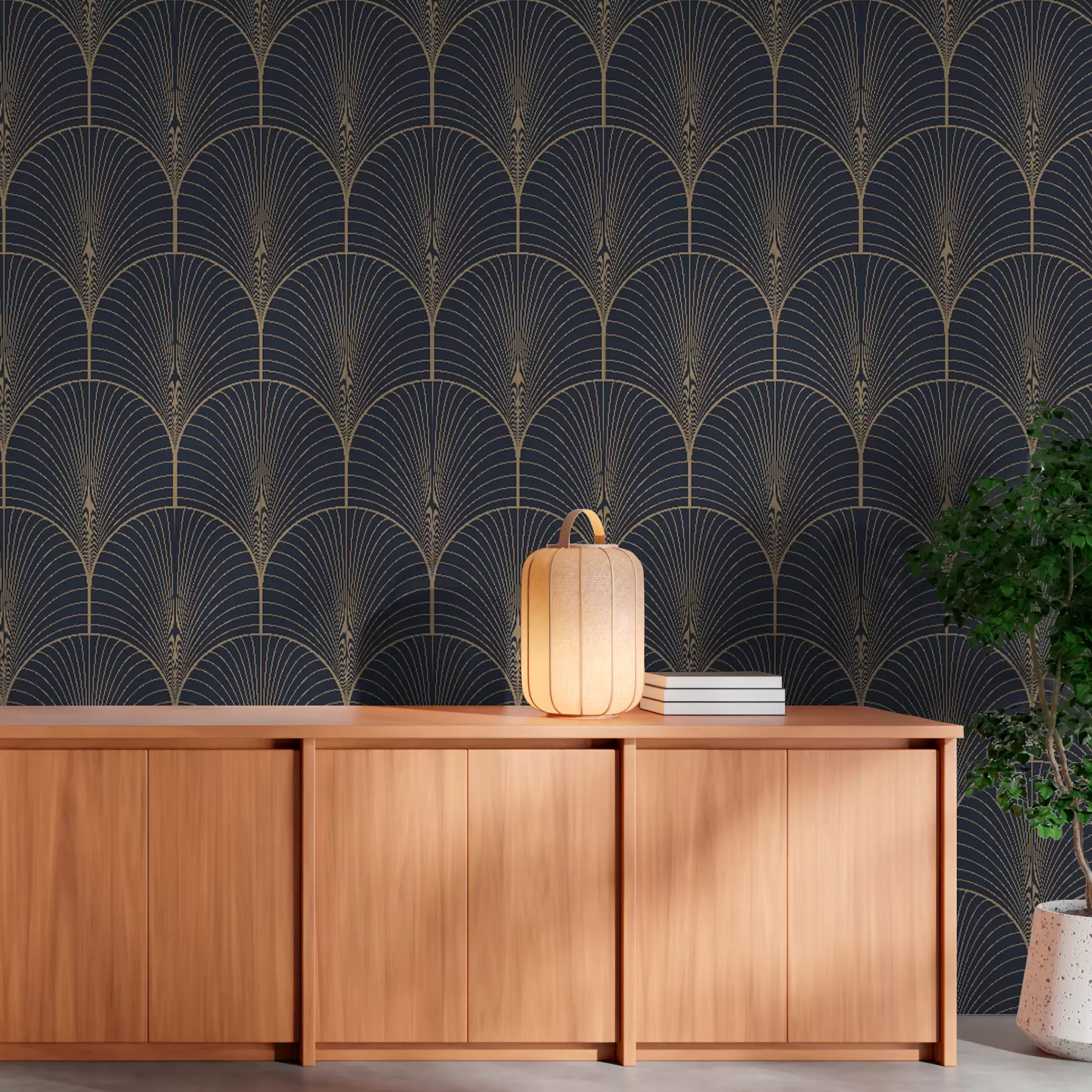 Fotobehang Art deco patroon u53246