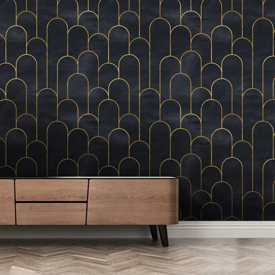 Fotobehang Art deco bogen u53281