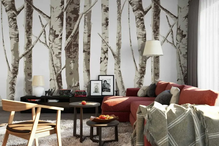 Fotobehang Berken u58970