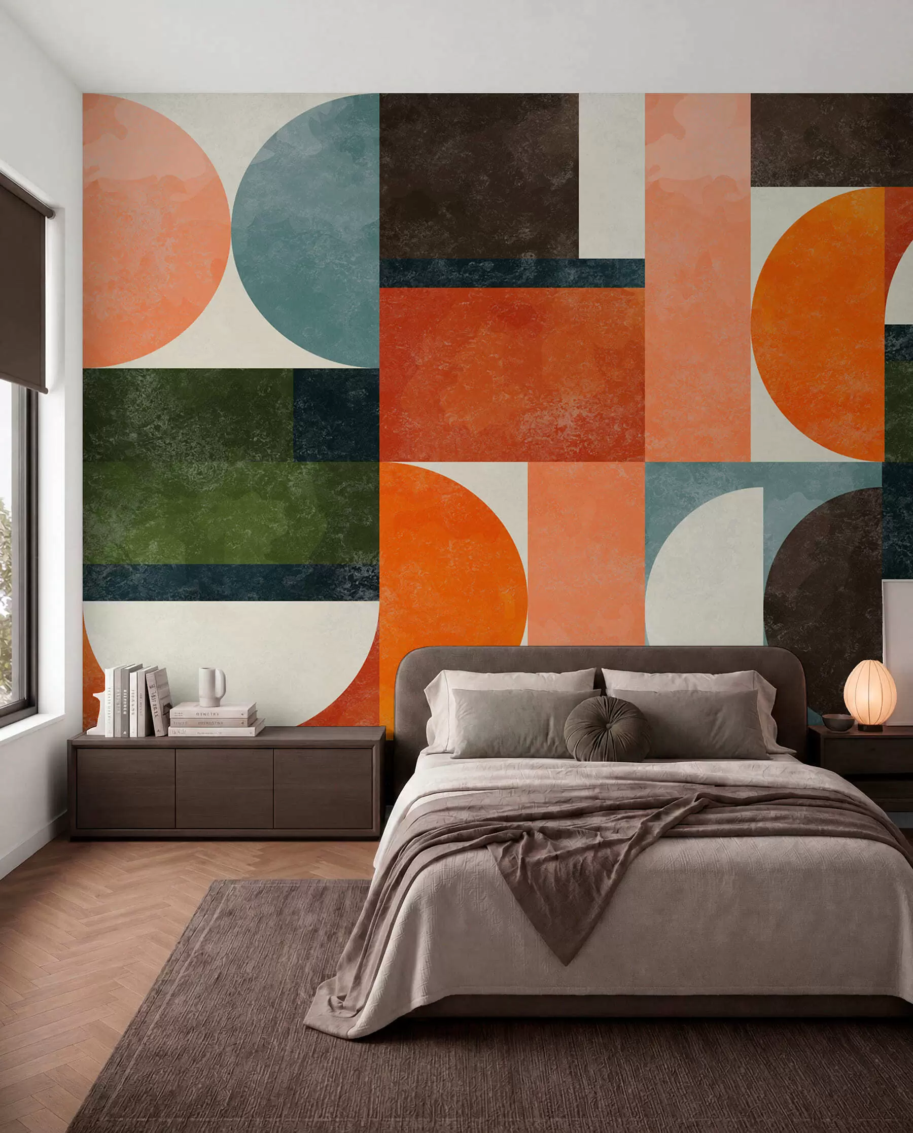 Fotobehang Retro deco u71427