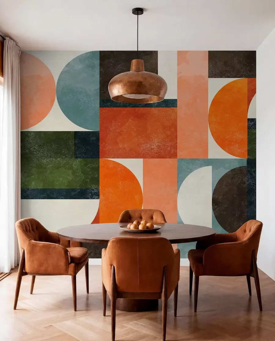 Fotobehang Retro deco u71427