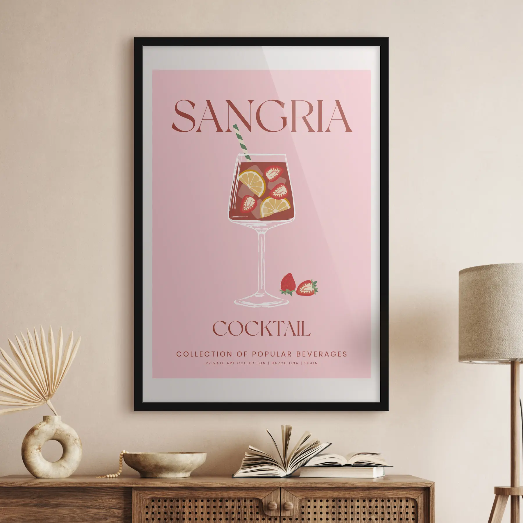 Fotobehang Cocktail drankje Sangria f37875