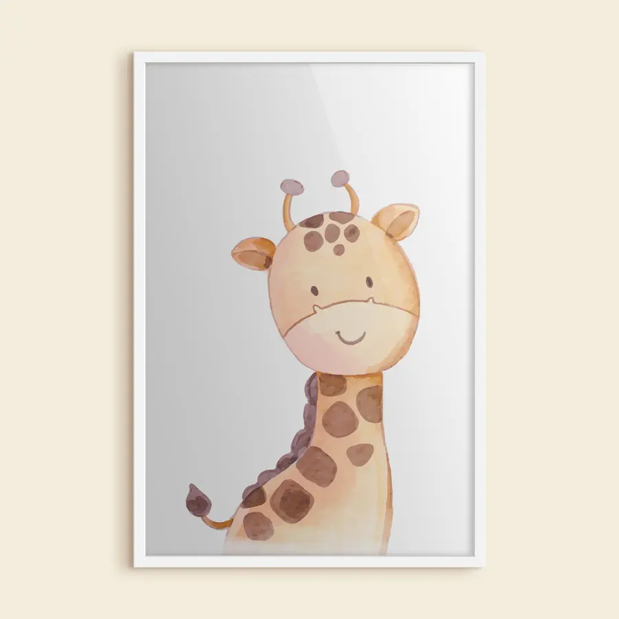 Fotobehang Een schattige giraffe f37920