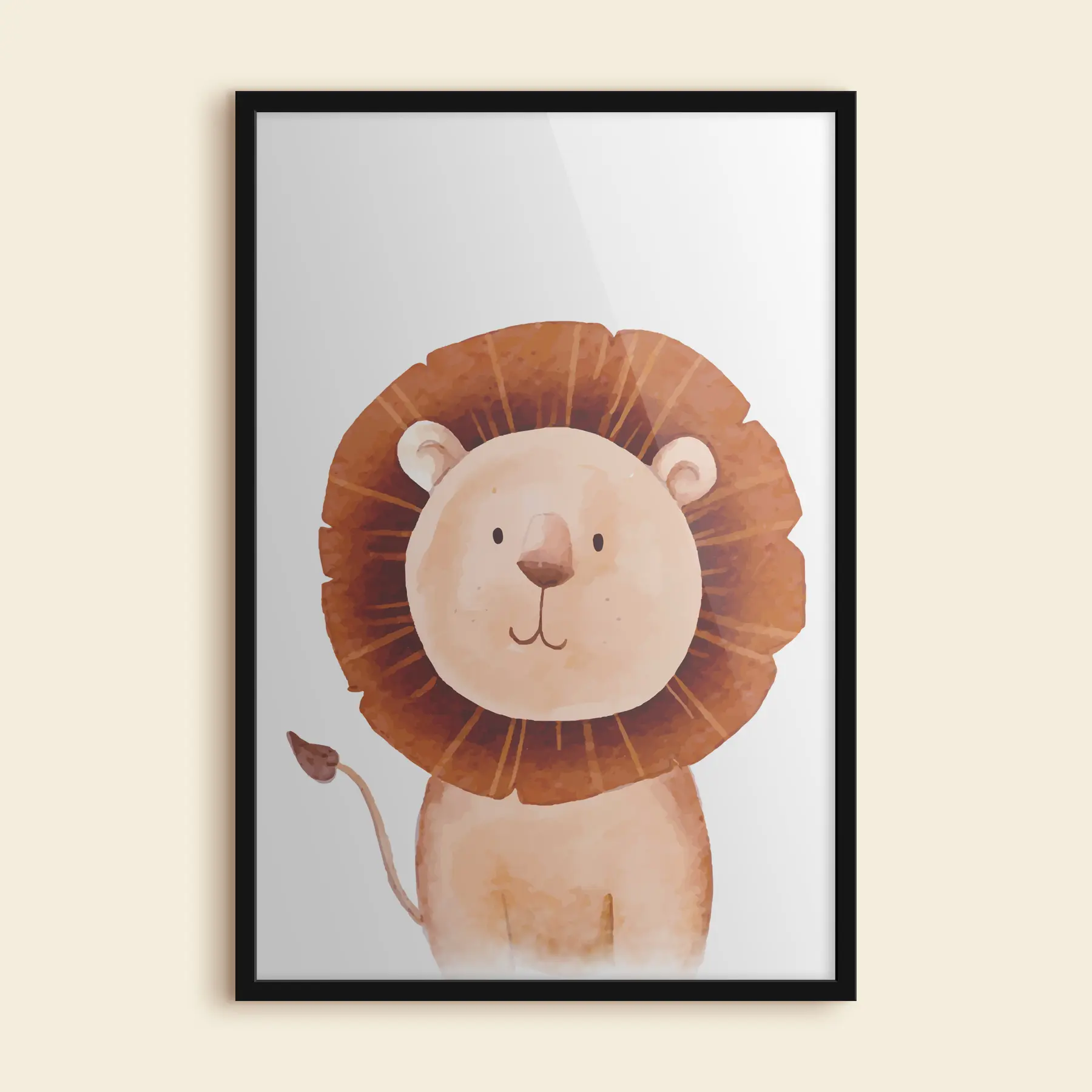 Fotobehang Een schattig leeuwenwelpje f37921