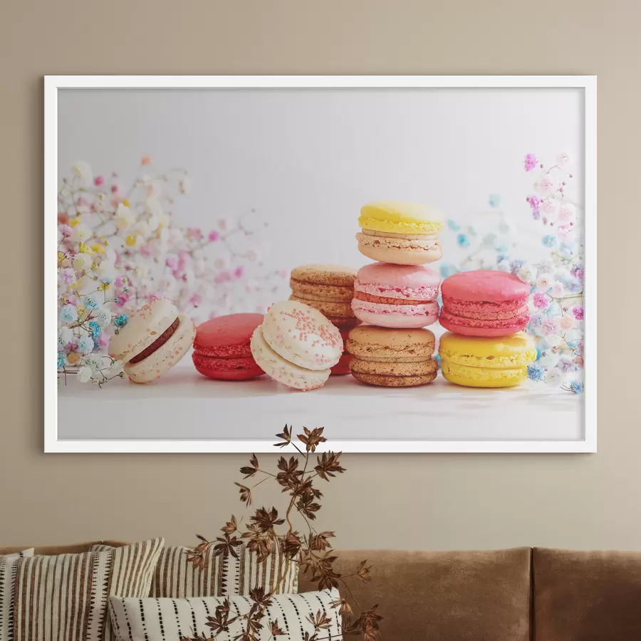 Fotobehang Macarons f37757