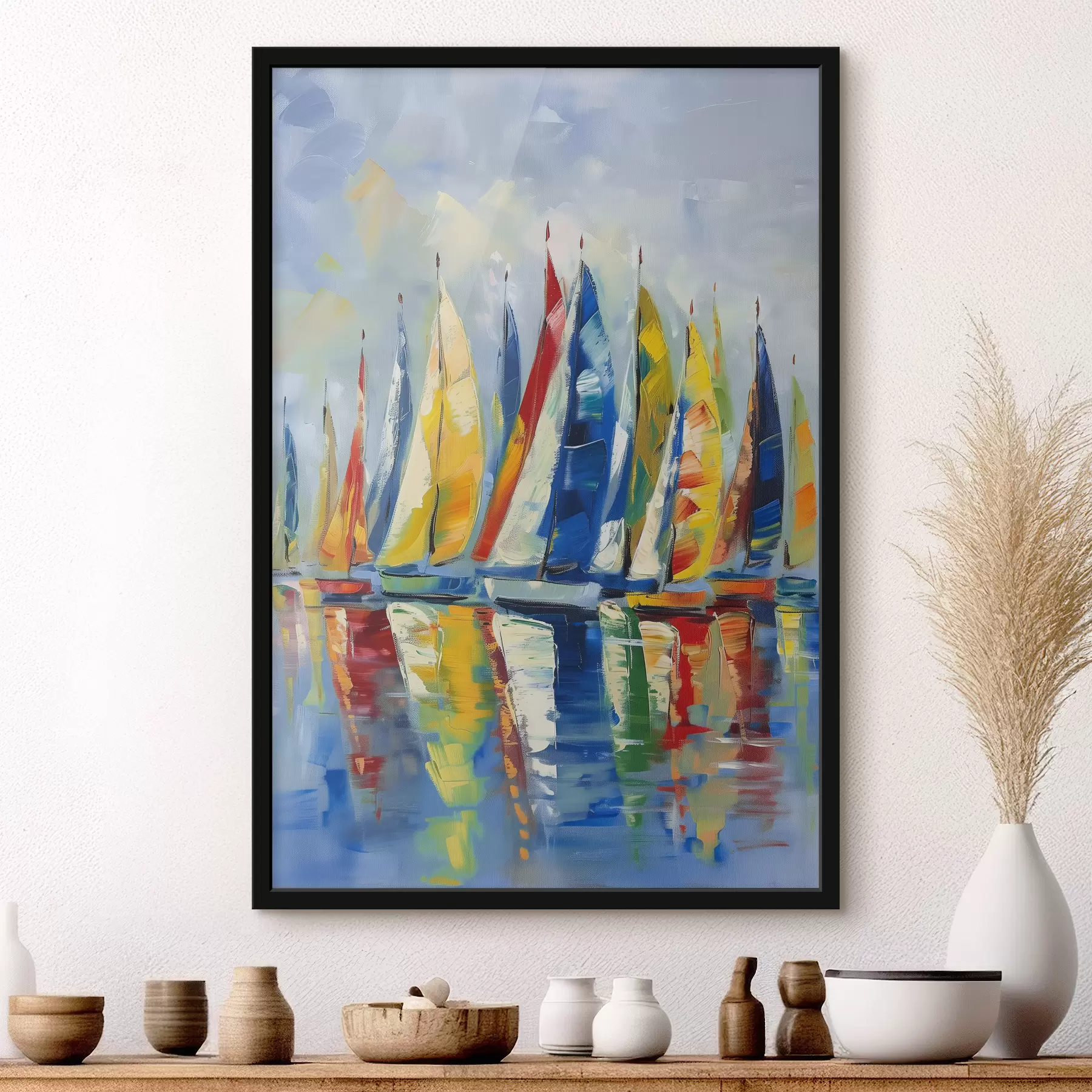 Fotobehang Boten f38626