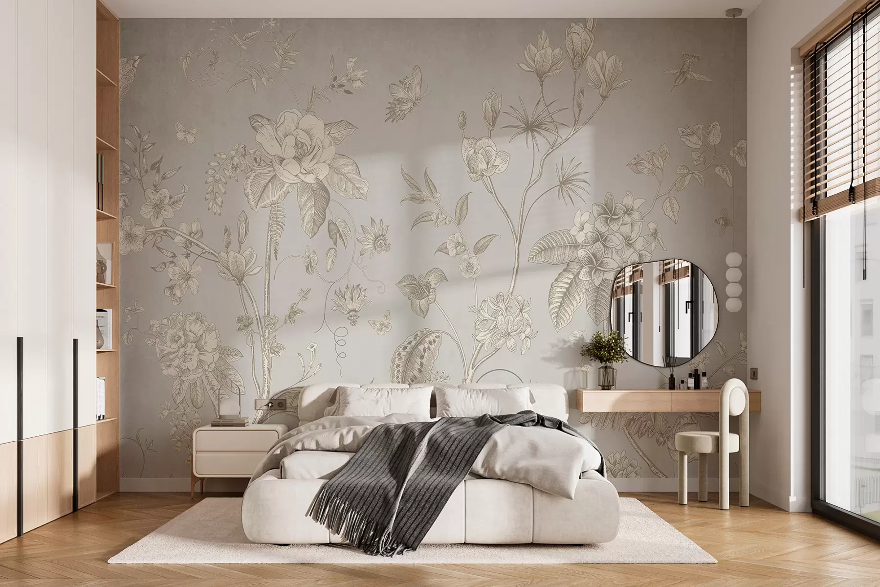 Fotobehang Chinoiserie-stijl w00863