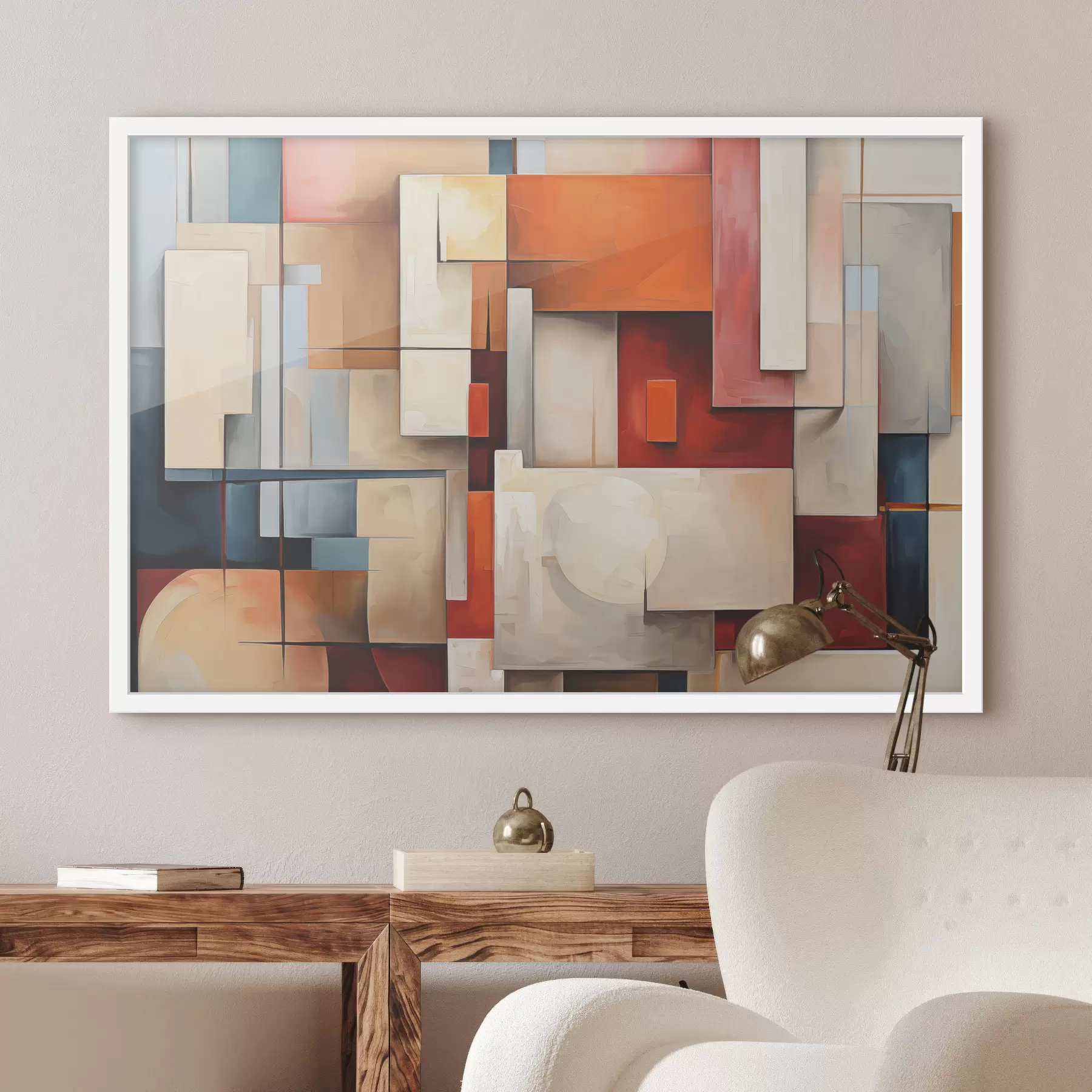 Fotobehang Levendige geometrie f39571
