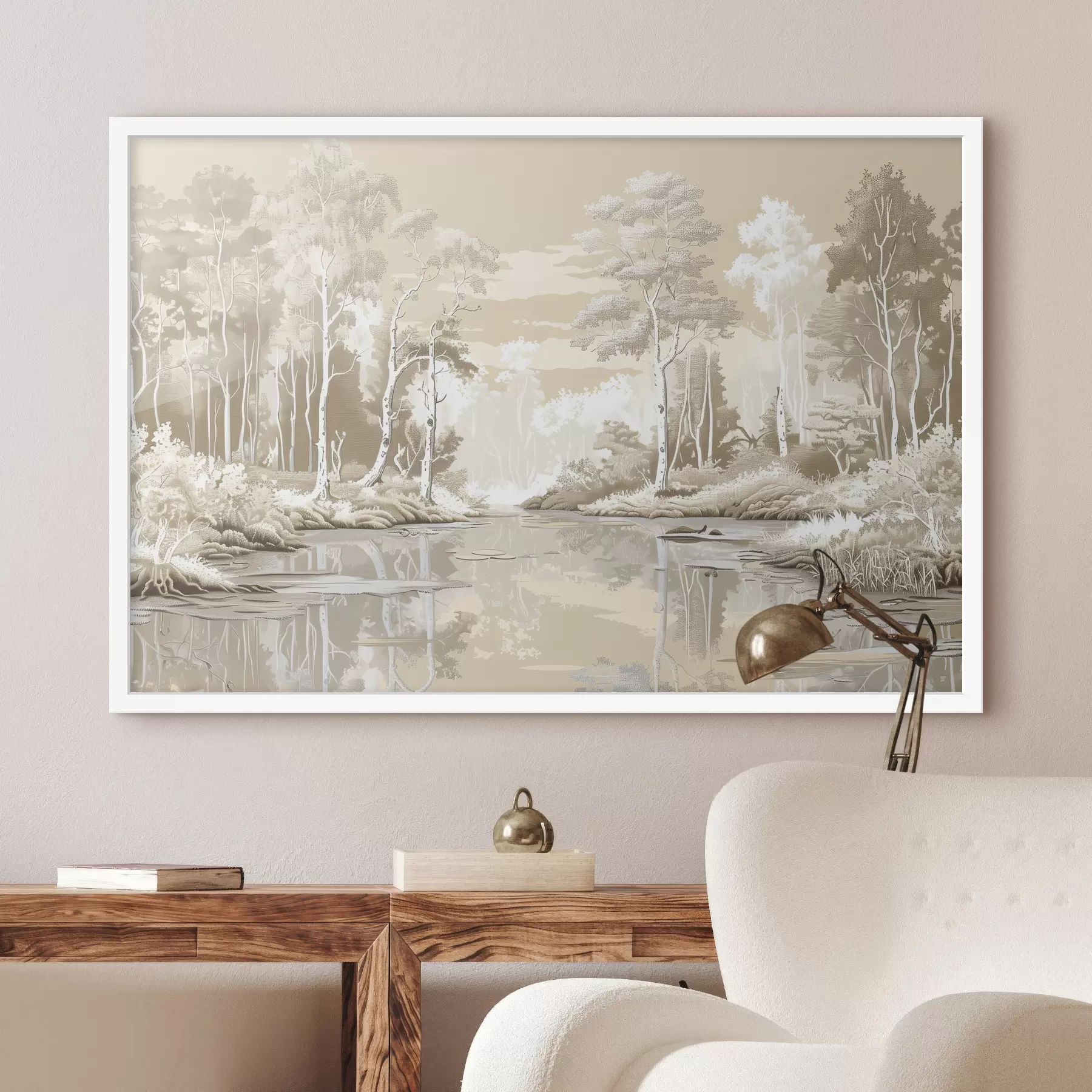 Fotobehang Echo en harmonie f39978