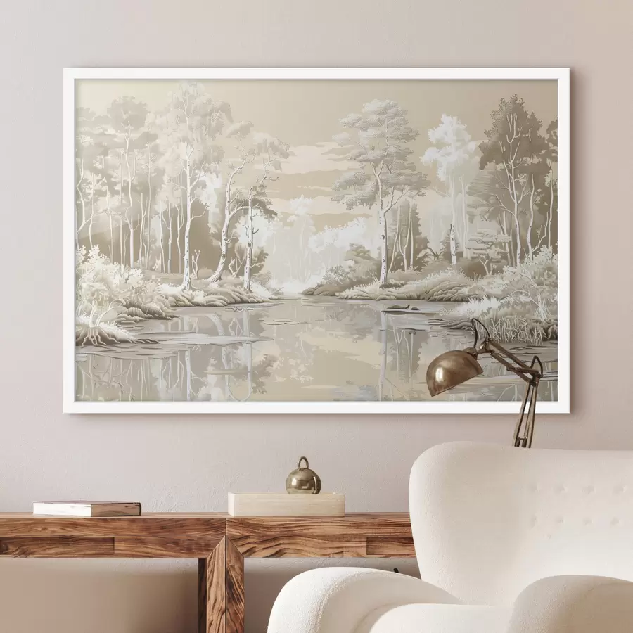 Fotobehang Echo en harmonie f39978