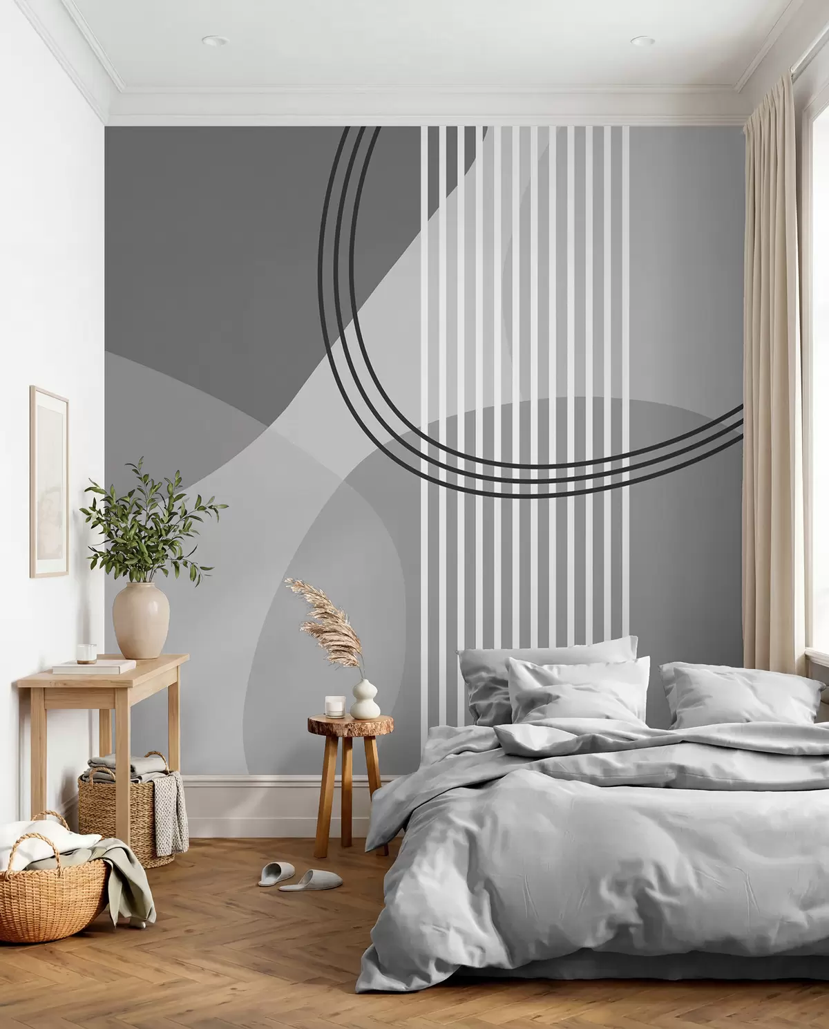 Fotobehang Monochrome omloop w08173v3