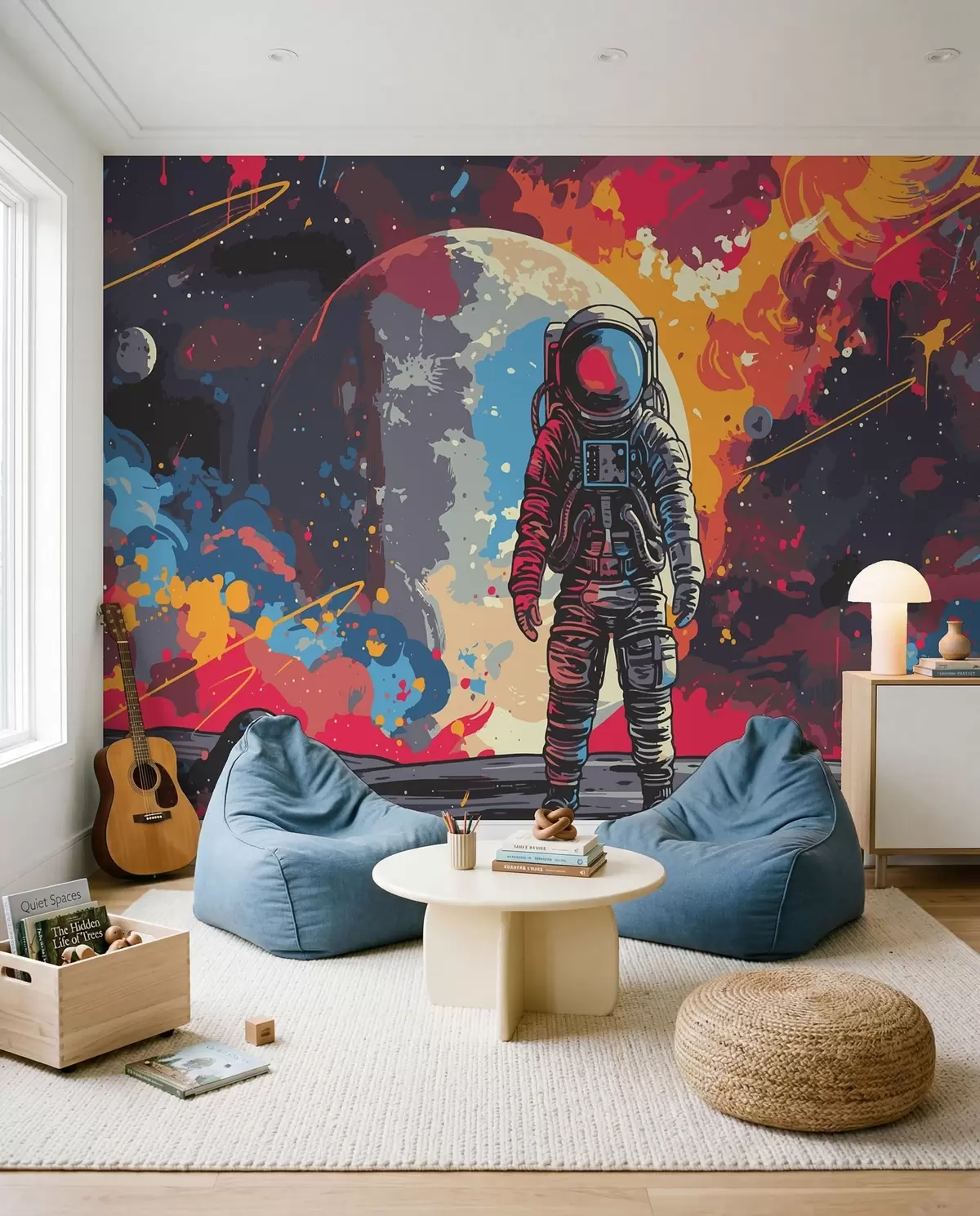 Fotobehang Astronaut w08201