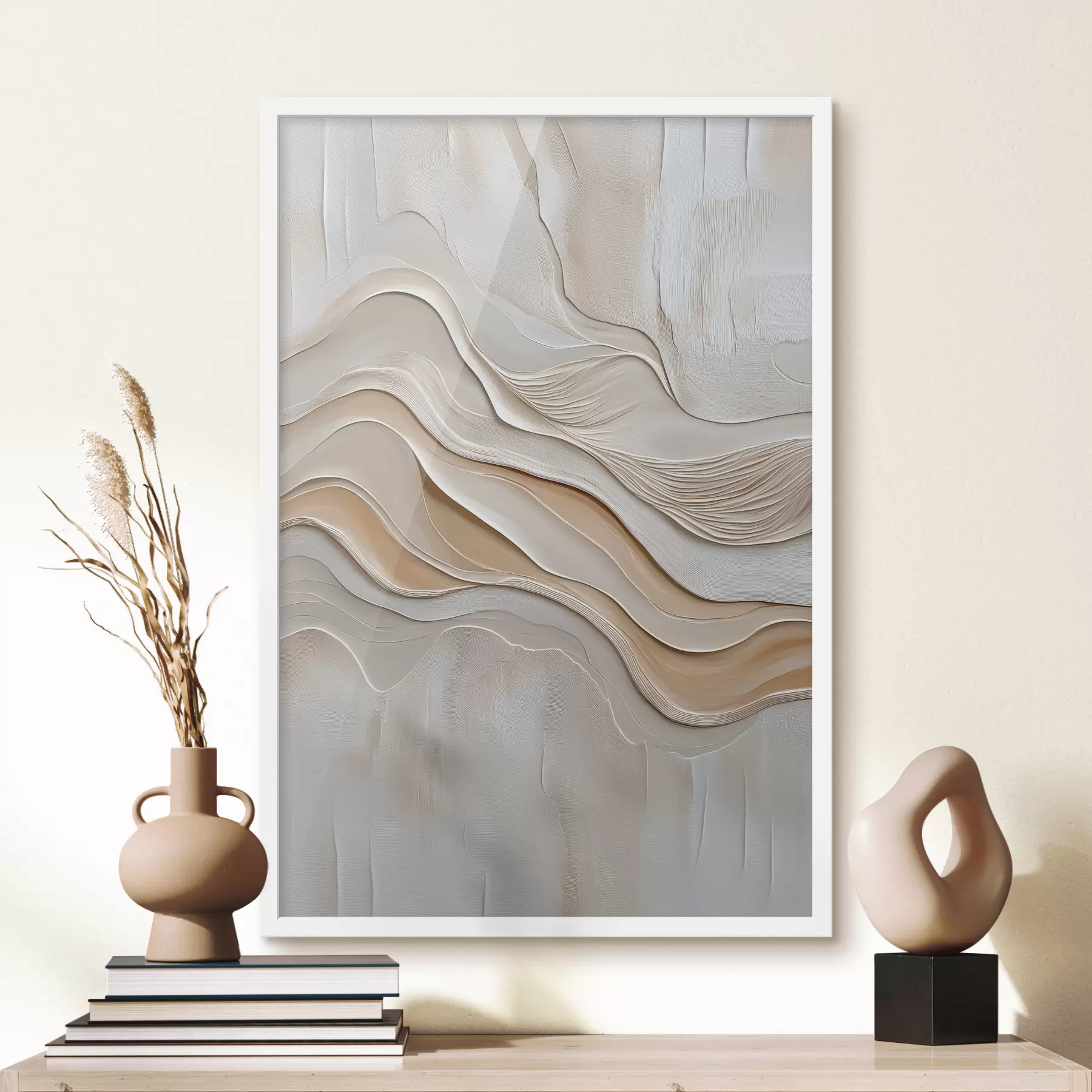 Fotobehang Abstractie met textuurimitatie f39558