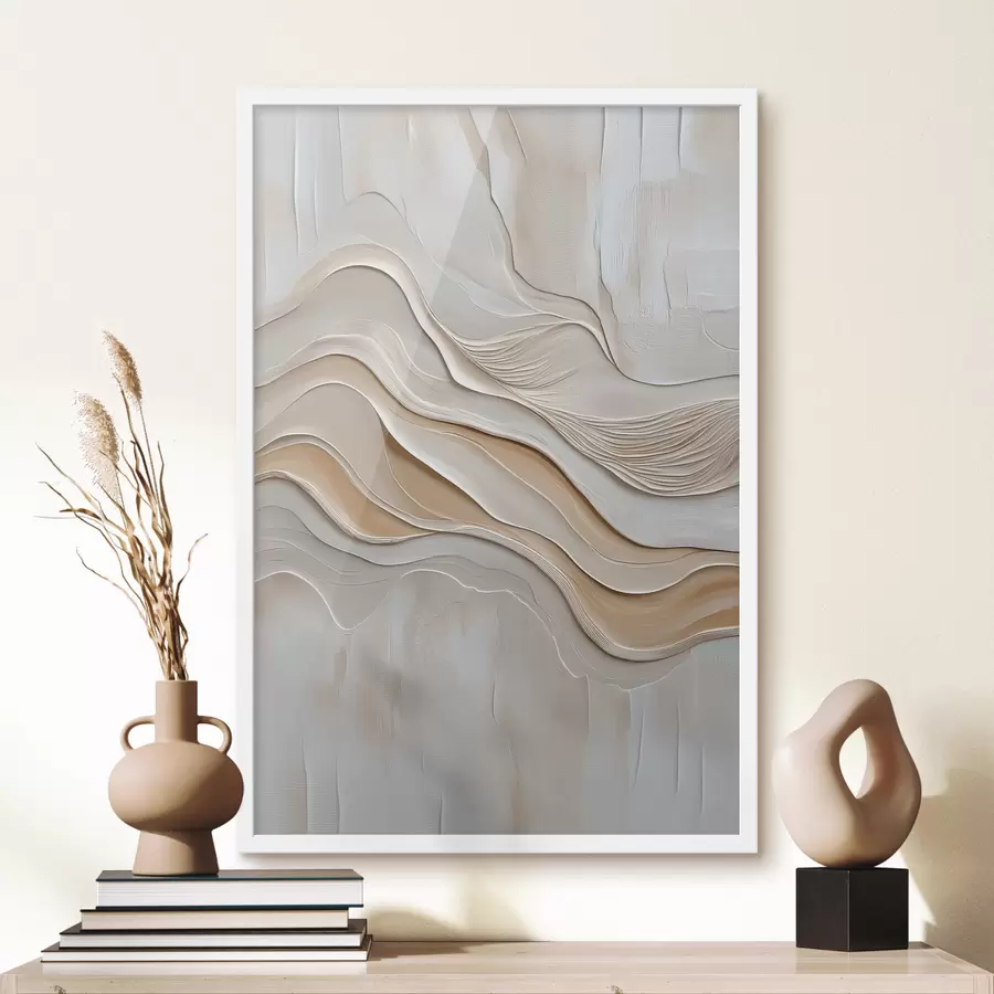 Fotobehang Abstractie met textuurimitatie f39558