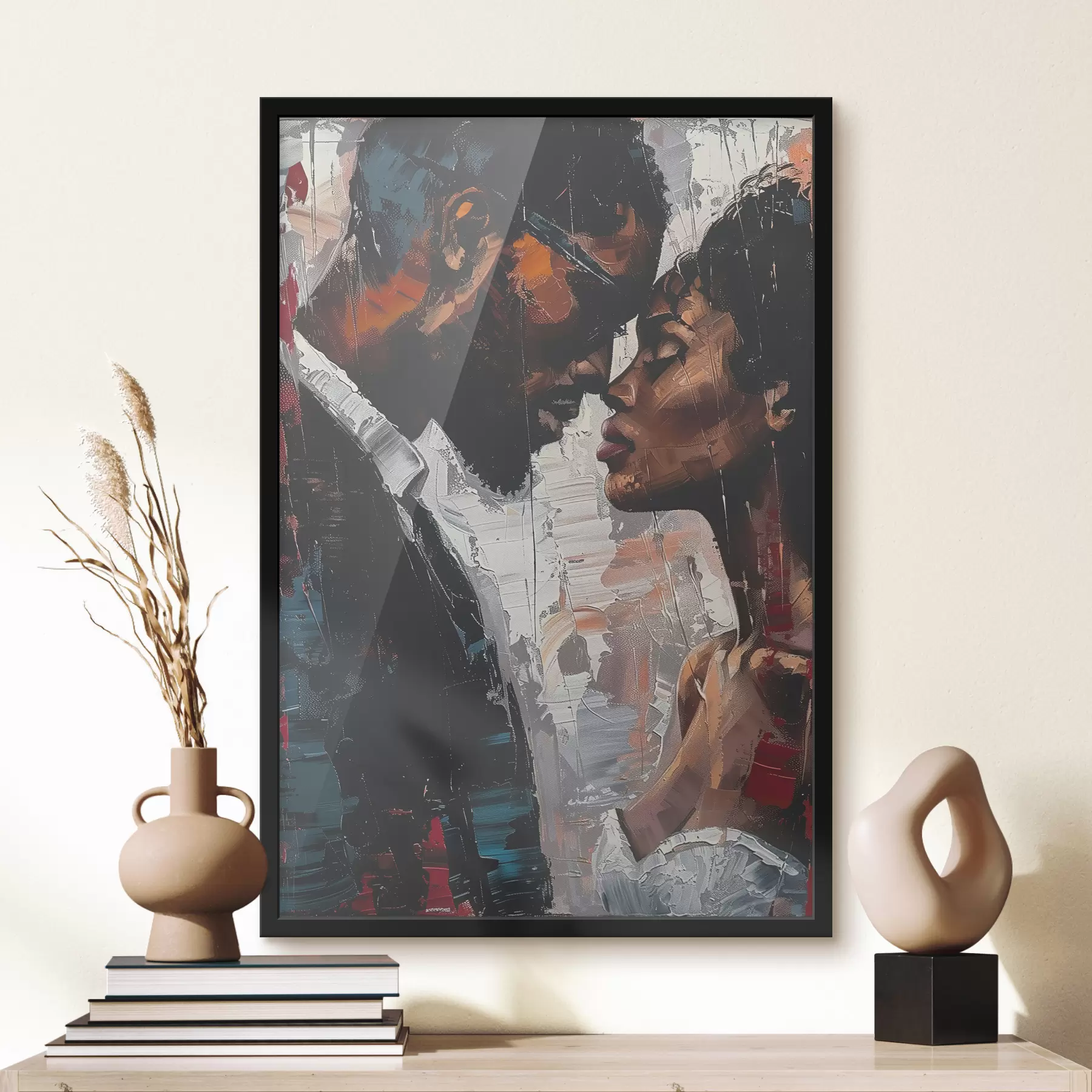 Fotobehang Jongen en meisje f40184