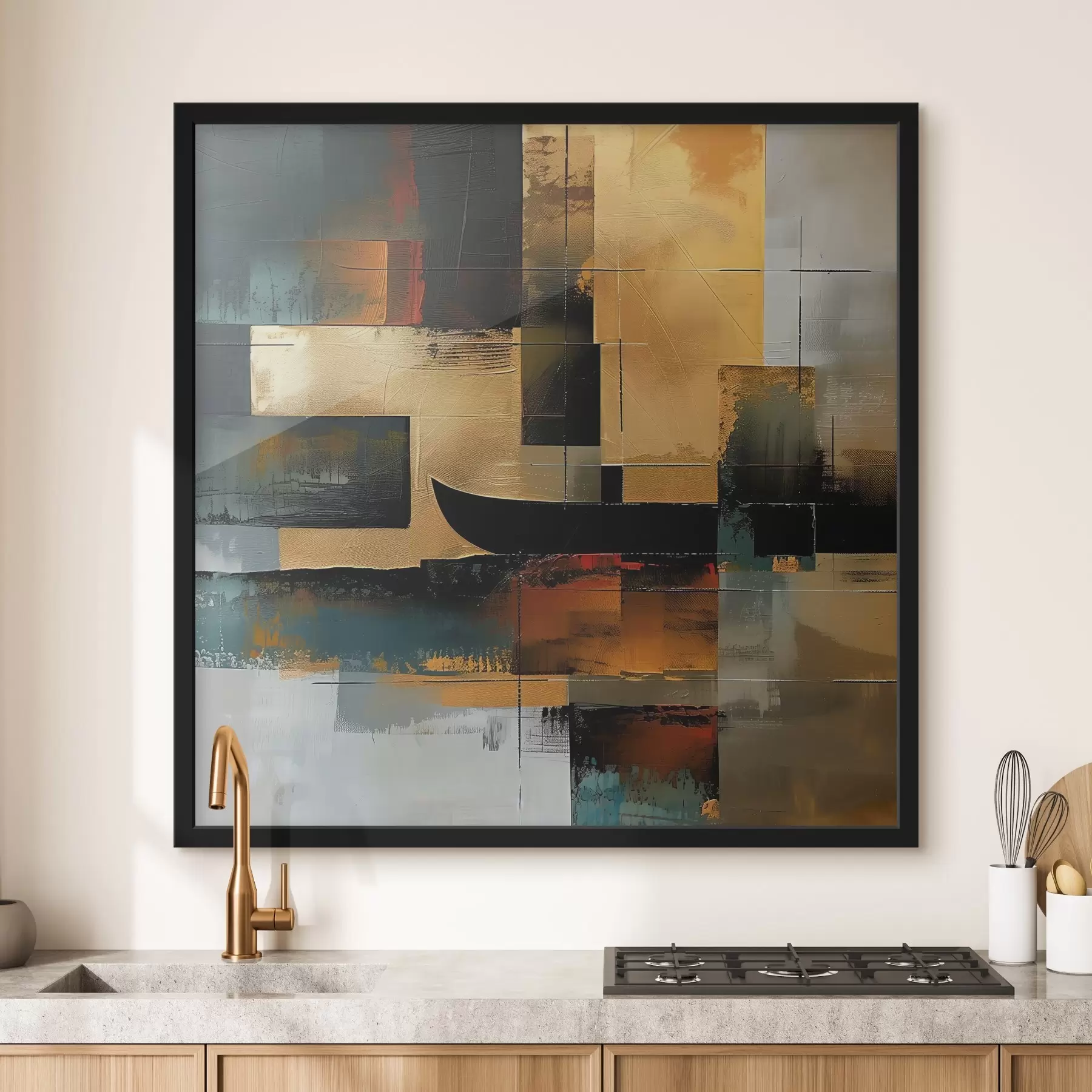 Fotobehang Abstractie f40195